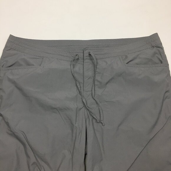 EXOFFICIO Insect Shield Bug Repellent Gray Adjustable Length Velcro Active Pant - Picture 3 of 12